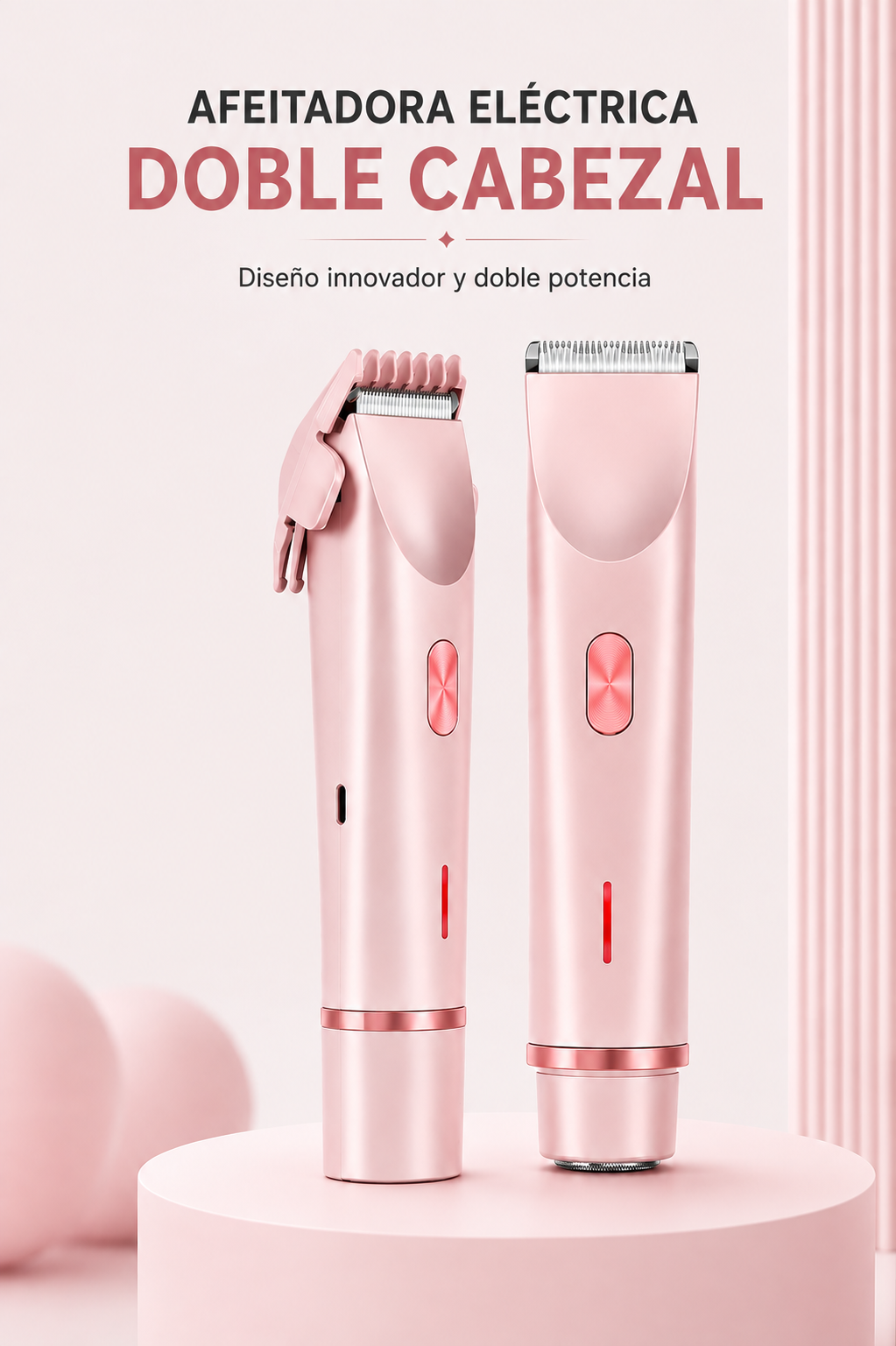 Depiladora Eléctrica 2 en 1