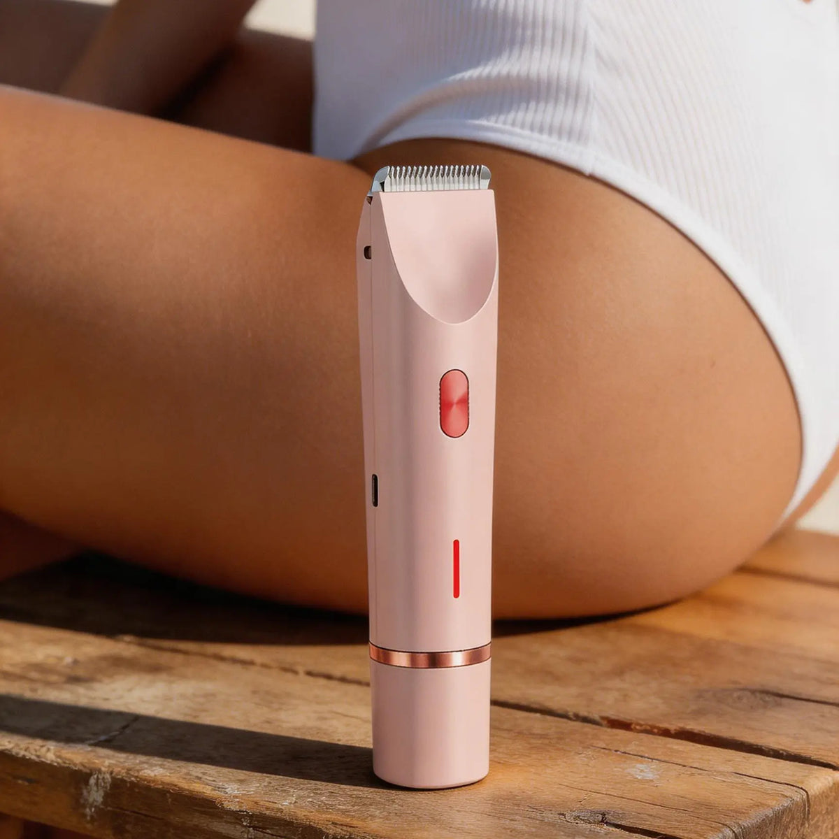 Women'S Dual-Head Body Hair Trimmer Shaver Machine, USB Rechargeable Waterproof Portable Mini Shaver, for Underarm Leg Face Bikini Line Routine, Travel-Friendly, Women'S Gifts for Self Care, Usb Rechargeable Shaver